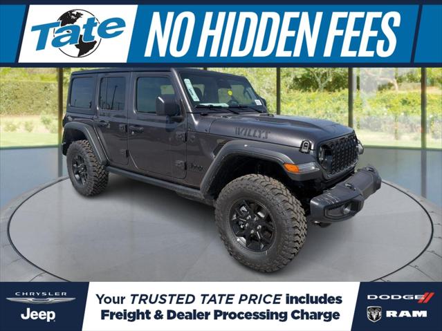 2026 Jeep Wrangler WRANGLER 4-DOOR WILLYS 2026 Jeep Wrangler WRANGLER 4-DOOR WILLYS