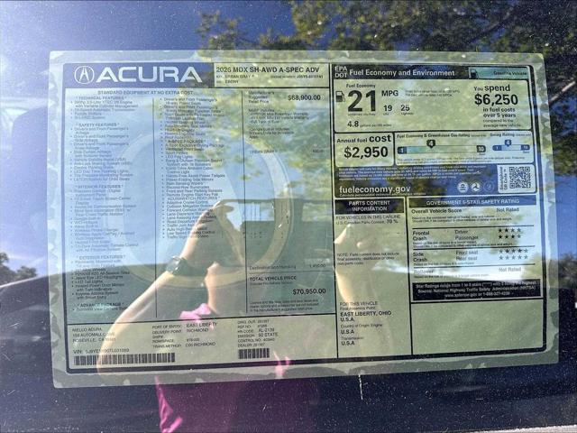 2026 Acura MDX A-SPEC Advance Package