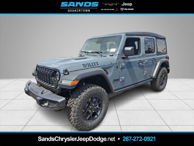 2026 Jeep Wrangler WRANGLER 4-DOOR WILLYS 2026 Jeep Wrangler WRANGLER 4-DOOR WILLYS