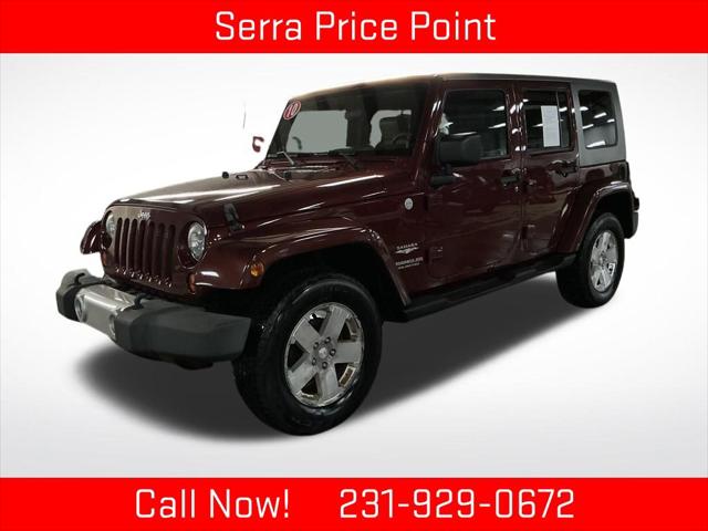 2010 Jeep Wrangler Unlimited Sahara for sale in TRAVERSE CITY, MI