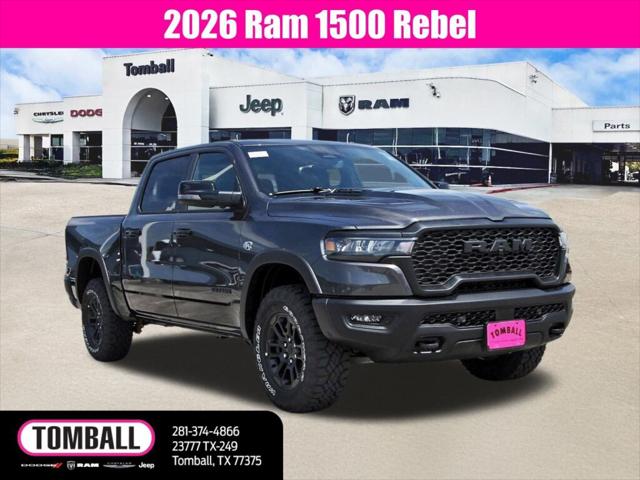 2026 RAM Ram 1500 RAM 1500 REBEL CREW CAB 4X4 57 BOX