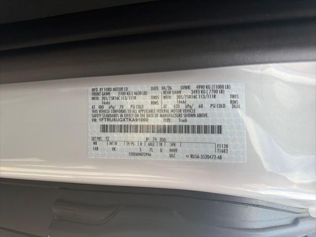 2026 Ford Transit Cargo Van Base