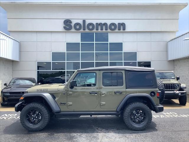 2026 Jeep Wrangler WRANGLER 4-DOOR WILLYS 2026 Jeep Wrangler WRANGLER 4-DOOR WILLYS