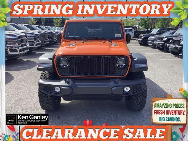 2026 Jeep Wrangler WRANGLER 4-DOOR WILLYS 2026 Jeep Wrangler WRANGLER 4-DOOR WILLYS