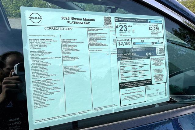 2026 Nissan Murano Platinum