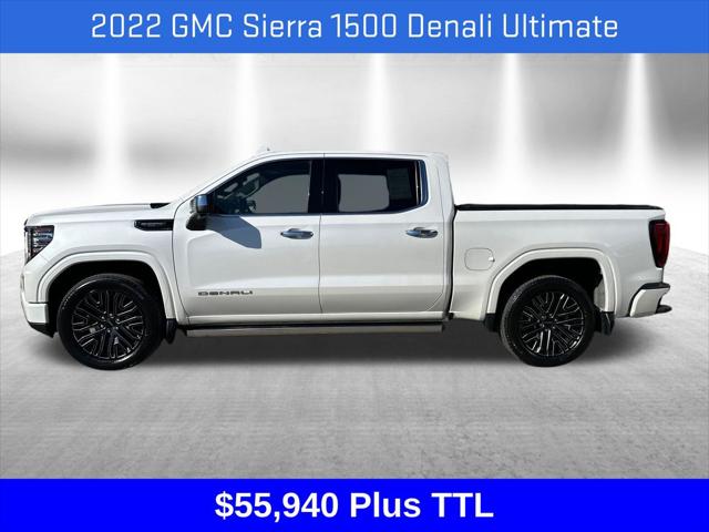 2022 GMC Sierra 1500 4WD Crew Cab Short Box Denali Ultimate