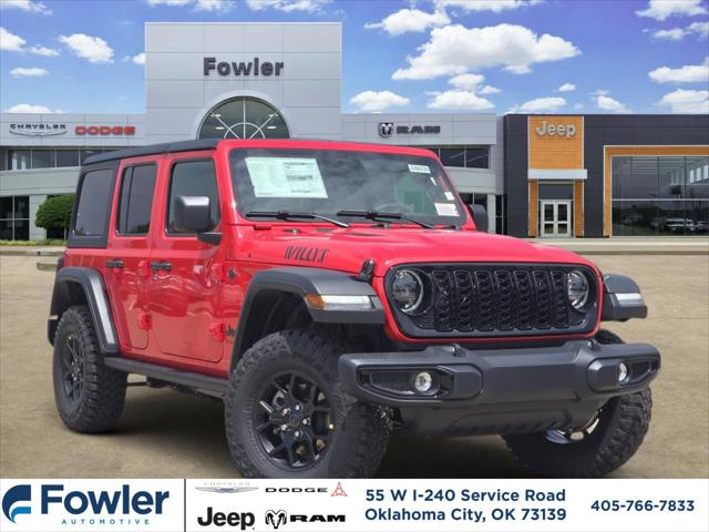 2026 Jeep Wrangler WRANGLER 4-DOOR WILLYS 2026 Jeep Wrangler WRANGLER 4-DOOR WILLYS