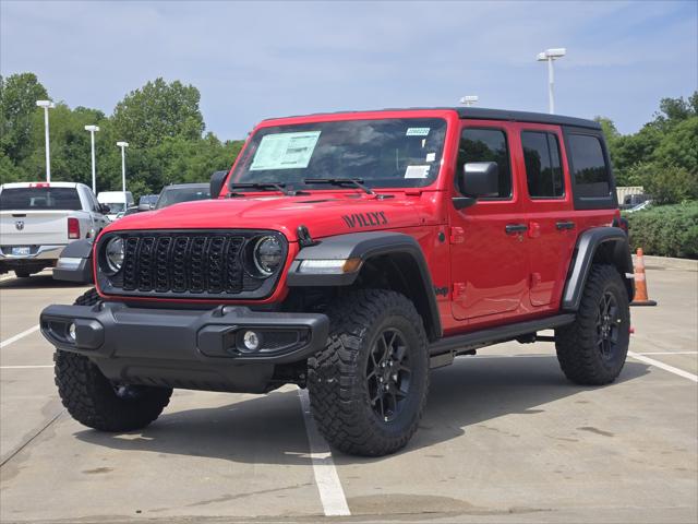 2026 Jeep Wrangler WRANGLER 4-DOOR WILLYS 2026 Jeep Wrangler WRANGLER 4-DOOR WILLYS