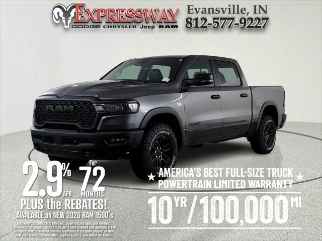 2026 RAM Ram 1500 RAM 1500 REBEL CREW CAB 4X4 57 BOX 2026 RAM Ram 1500 RAM 1500 REBEL CREW CAB 4X4 57 BOX