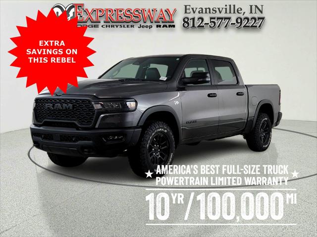 2026 RAM Ram 1500 RAM 1500 REBEL CREW CAB 4X4 57 BOX