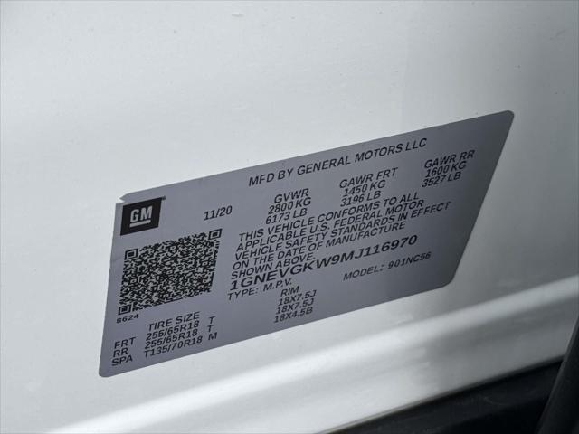 2021 Chevrolet Traverse AWD LT Cloth