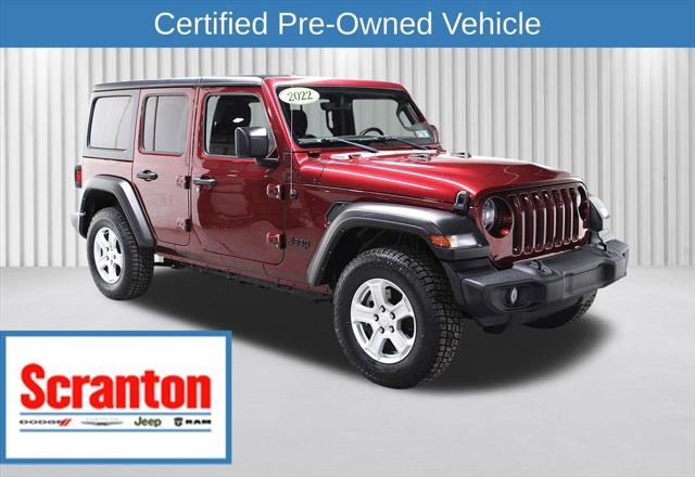 2022 Jeep Wrangler Unlimited Sport S 4x4 2022 Jeep Wrangler Unlimited Sport S 4x4