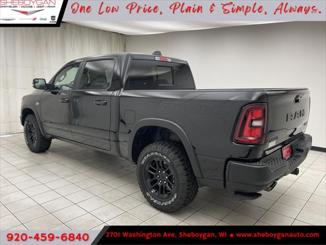 2026 RAM Ram 1500 RAM 1500 REBEL CREW CAB 4X4 57 BOX