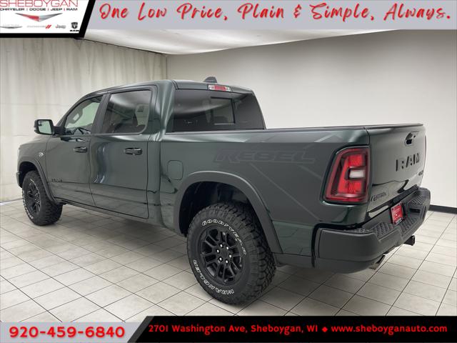 2026 RAM Ram 1500 RAM 1500 REBEL CREW CAB 4X4 57 BOX