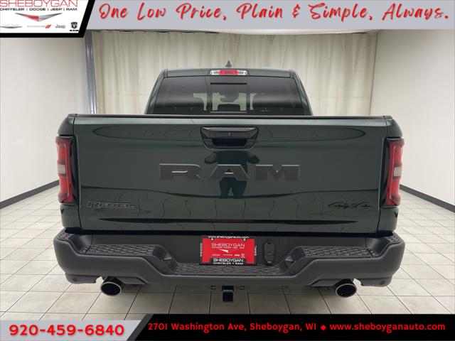 2026 RAM Ram 1500 RAM 1500 REBEL CREW CAB 4X4 57 BOX