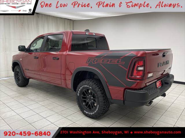 2026 RAM Ram 1500 RAM 1500 REBEL CREW CAB 4X4 57 BOX