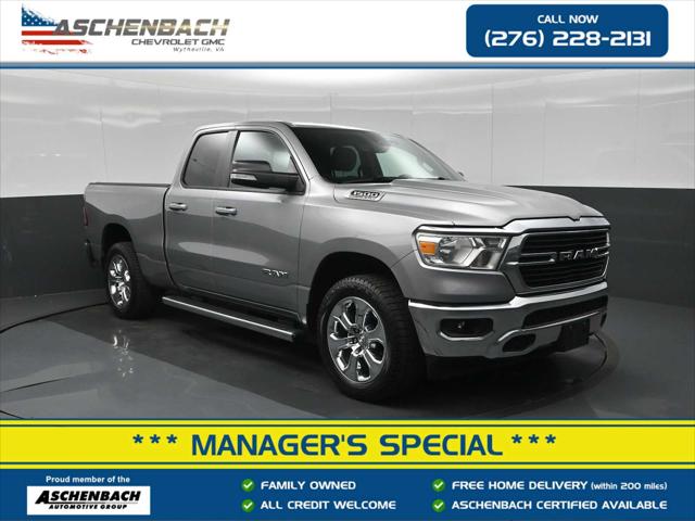 2021 RAM 1500 Big Horn Quad Cab 4x4 64 Box