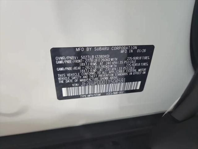2026 Subaru Outback Limited