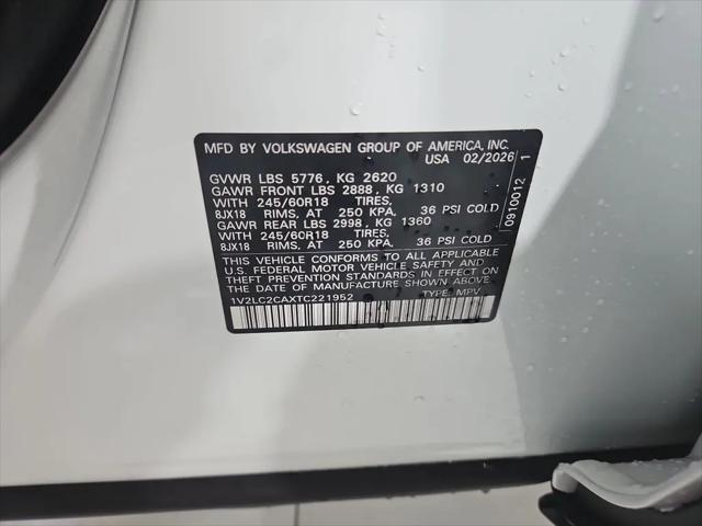 2026 Volkswagen Atlas Cross Sport SE