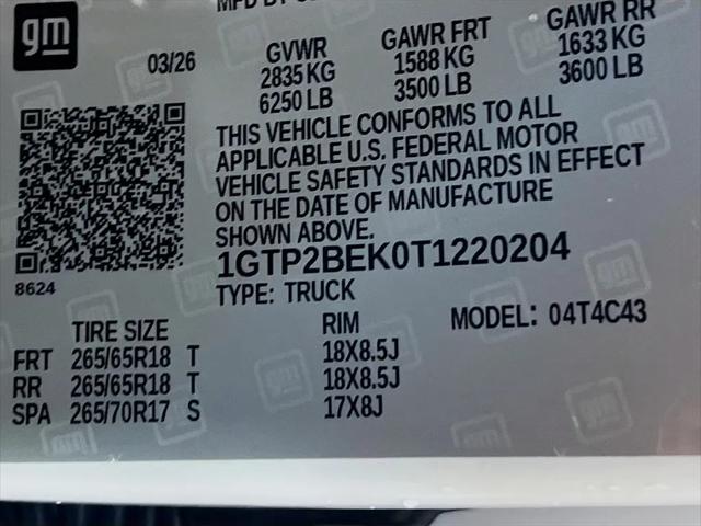 2026 GMC Canyon Elevation, 4WD