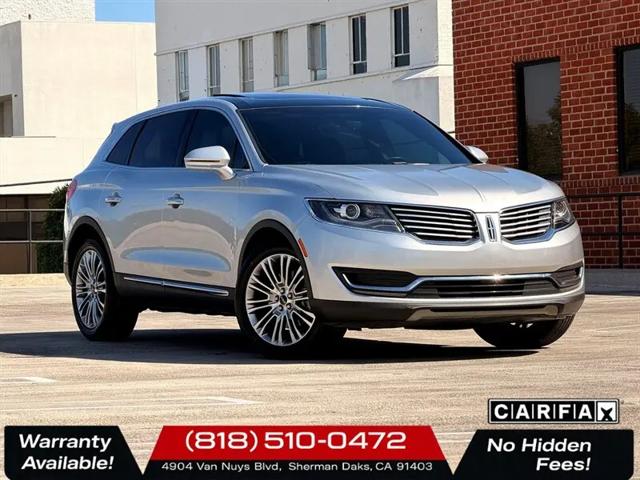 2017 Lincoln MKX Reserve for sale in Sherman Oaks, CA