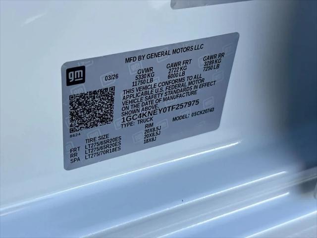 2026 Chevrolet Silverado 2500HD Crew Cab, Standard Bed, LT, 4WD
