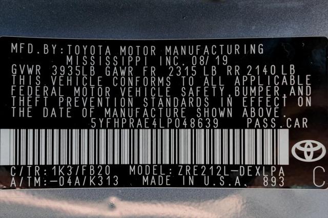 2020 Toyota Corolla LE