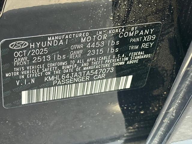 2026 Hyundai Sonata SEL Sport