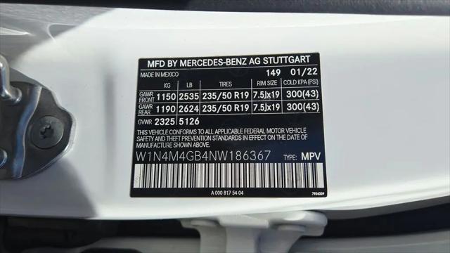 2022 Mercedes-Benz GLB GLB 250
