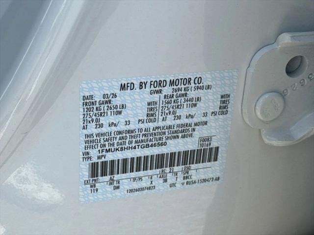 2026 Ford Explorer Platinum