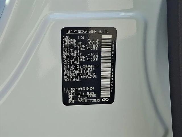 2026 INFINITI QX80 SPORT AWD