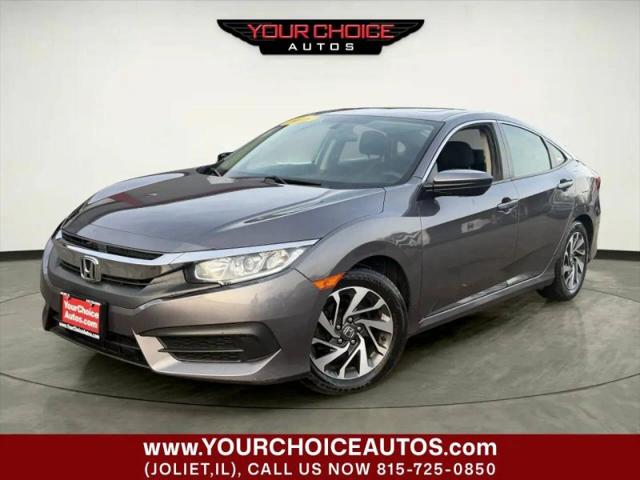 2016 Honda Civic EX for sale in Joliet, IL