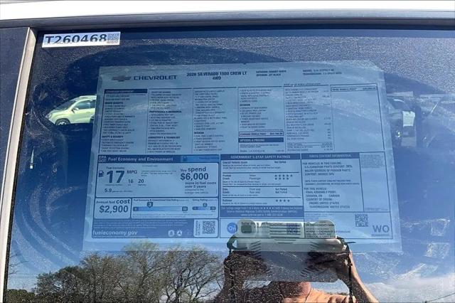 2026 Chevrolet Silverado 1500 4WD Crew Cab Standard Bed LT