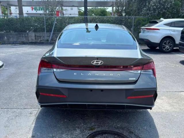 2026 Hyundai Elantra Hybrid Blue