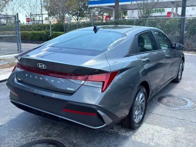 2026 Hyundai Elantra Hybrid Blue
