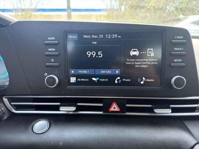 2026 Hyundai Elantra Hybrid Blue