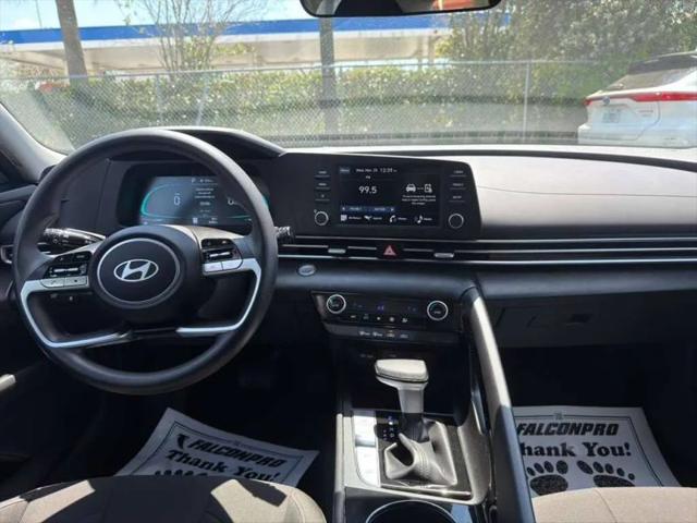 2026 Hyundai Elantra Hybrid Blue