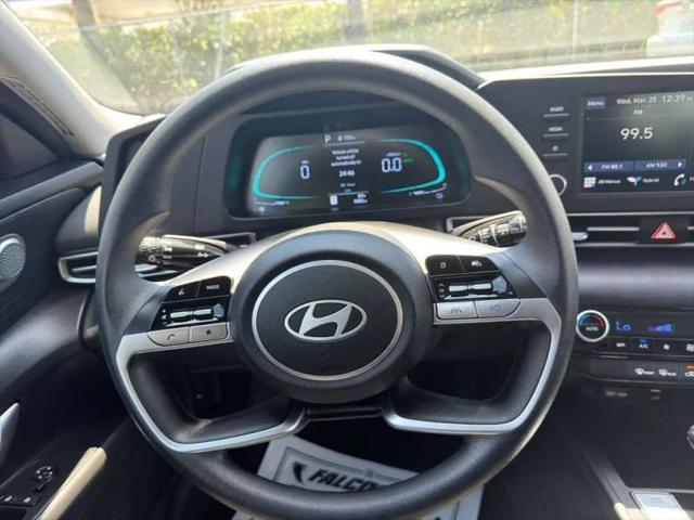 2026 Hyundai Elantra Hybrid Blue