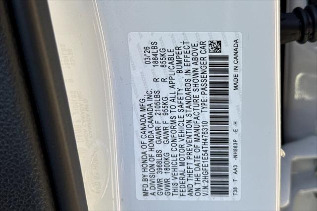 2026 Honda Civic Sedan