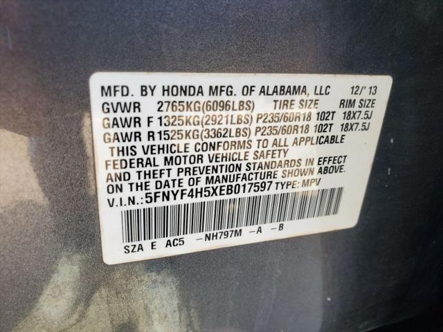 2014 Honda Pilot EX-L
