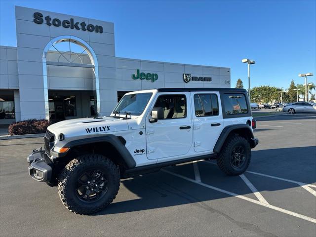 2026 Jeep Wrangler 4-Door Willys 4x4 for sale in Stockton, CA