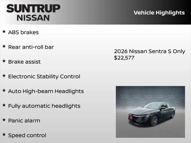 2026 Nissan Sentra S