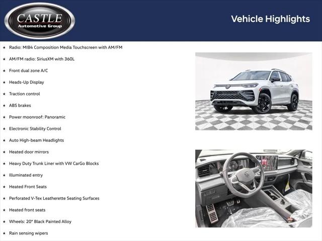 2026 Volkswagen Tiguan SE R-Line Black