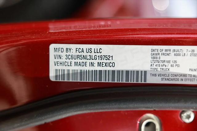 2020 Jeep Ram 2500 Laramie Mega Cab 4x4 6'4" Box