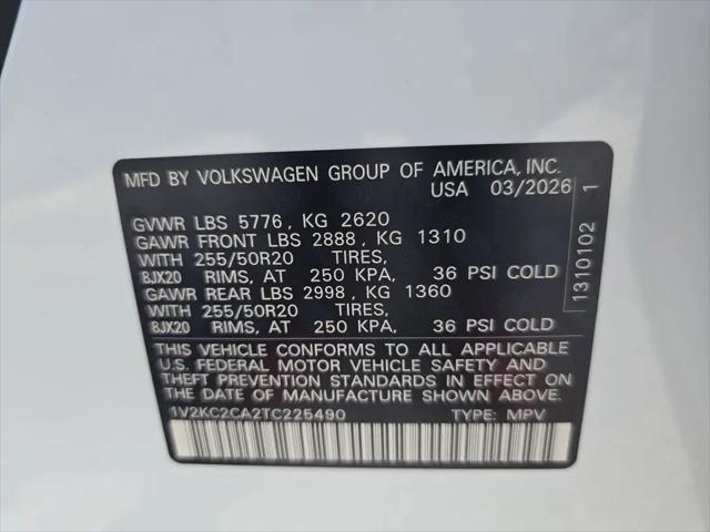 2026 Volkswagen Atlas Cross Sport SE with Technology