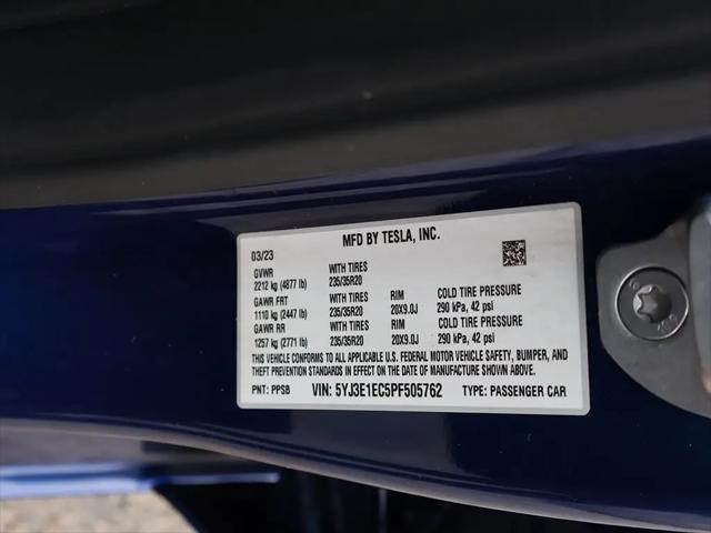 2023 Tesla Model 3 Performance Dual Motor All-Wheel Drive