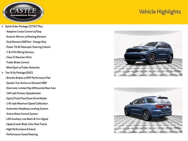 2024 Dodge Durango R/T Plus AWD