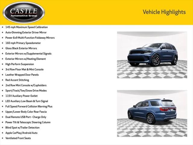 2024 Dodge Durango R/T Plus AWD