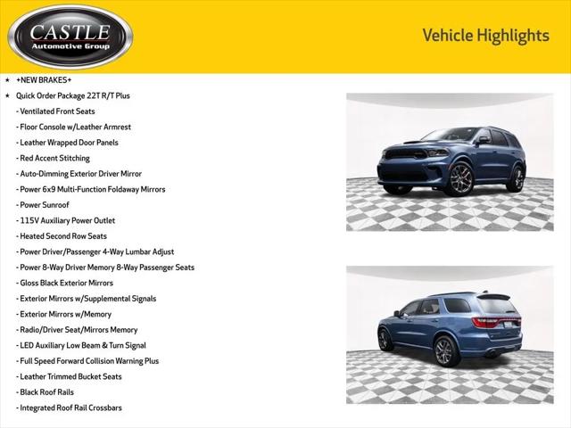 2024 Dodge Durango R/T Plus AWD