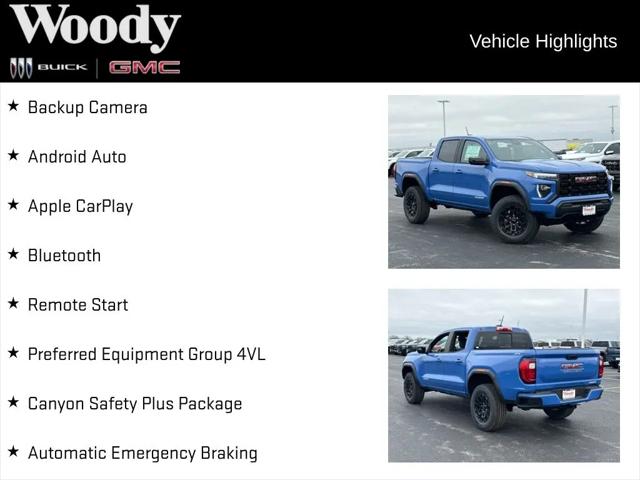 2026 GMC Canyon Elevation, 4WD